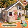 2 storey wooden playhouse Image 9
