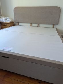 Super King Ottoman Storage Bed - Good Condition