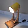 Industrial Upcycled Desk Lamp - Mustard Yellow Image 3