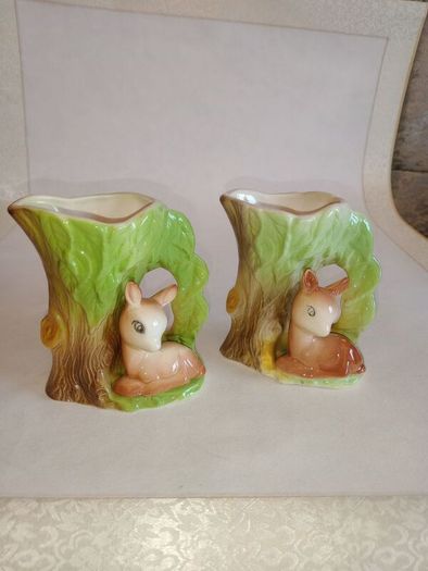 Vintage Ceramic Eastgate Pottery Planters x 2