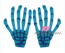 Women fashion skeleton hand bone claw punk hairpin zombie horror hair clip