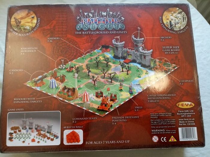 Sealed Vintage Battle Knights Game