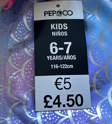 Brand New Girls Multi Coloured Bikini. Age 6-7 yrs / EU 116 -122 cm