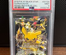 2016 Pikachu EX XY124 PSA 9 - Pokemon