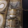 Vintage Royal Chelsea " midas" Dermitase Coffee set,11 piece Image 8