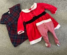9-12m Girl Christmas Clothes