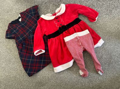9-12m Girl Christmas Clothes