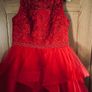 New Generation,   Red Confirmation Dress Image 3