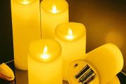 LED Electronic Candles With Head Movement Function Are Suitable for Decorating Electronic Candles