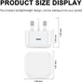 iPad Plug USB C,25W New Apple iPad Charger Plug Fast Charge UK for i Pad Pro 12.9 11 13 inch 4th 5th 6th M4 2024 Generation/Air 10.9 11 13 inch 5th Gen M2 M3/Mini 6 A17 Pro/Pad 10th 2022 A16 11th 2025 Image 4