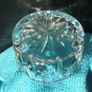 Hand-made lead crystal ashtray (3.5" Diameter) Image 2