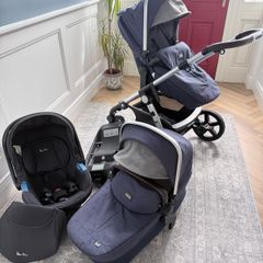Silver Cross Wave Pram/Buggy/Car seat Bundle