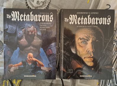 The Metabarons: Humanoids 40th Anniversary Edition and The Metabarons: Second Cycle hardcovers