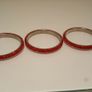 Three Chica red bangles Image 2