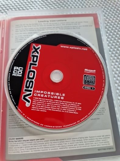 Impossible Creatures Pc cd Rom games Original