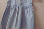 baby dress tag attached 100% cotton