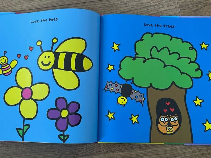 Love the world book