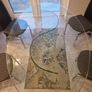 Glass Dining Table and Chairs Image 4
