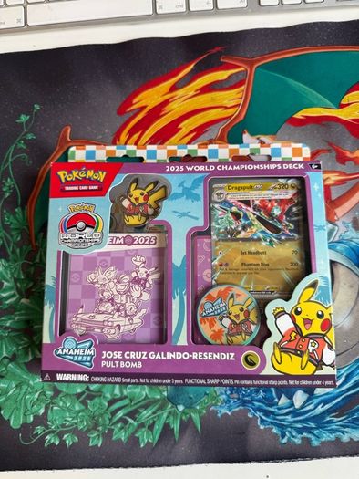 Pokemon 2025 World Championship Deck Jose Cruz Galindo-Resendiz - Pult Bomb