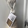 Pair of new cream curtain tiebacks Image 4