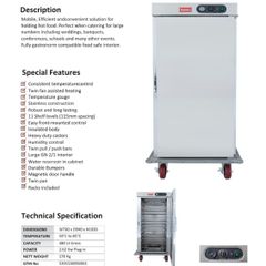 Heated Banqueting Cart