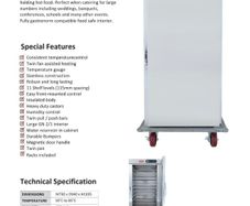 Heated Banqueting Cart
