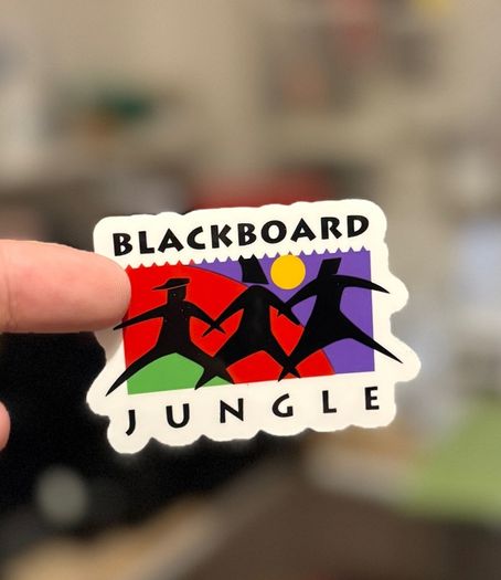 Blackboard Jungle RTE Glossy Sticker 2-Pack