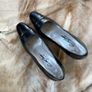 Vintage Carl Scarpa Black Leather Heels Size 37.5 Image 3