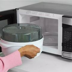 Dr Browns Microwave steriliser with tongs