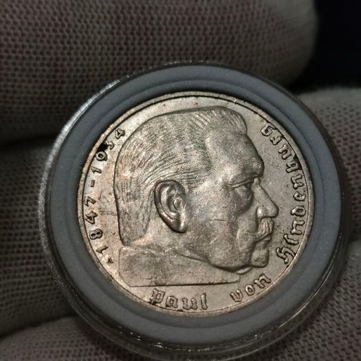 2 Reichsmark 1938 A Berlin WW2 Silver Coin third Reich