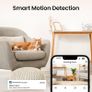 FREE EXPRESS SHIPPING WiFi Security Camera Indoor - 2K Pet Dog Cameras House Security with APP for Baby Monitor Home CCTV Wireless Image 4