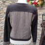 Elisa Cavaletti short fitted brown jacket, with embellished pockets and turned back cuffs. Image 10