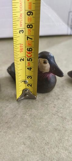 3 DUCKS Duck Ornament, VintagVintage smaller oneHand Painted Soapstone Decoy Duck Figurine Rustic Cabin Decor 18.00 euro.