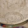 Stunning Green Govancroft Whisky Flagon Image 9