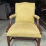 Antique Mahogany Framed Arm Chair Image 7
