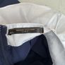 dress Zara size medium dress front playsuit back navy with blue frilled top Image 10