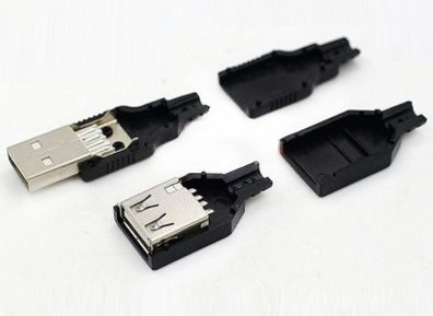 DIY USB Mini Micro M/F connector Arduino