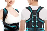 Vicorrect Posture Corrector for Women and Men: Back Brace Support - Shoulders Straightener Relieve Upper Back Pain