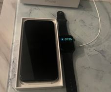 iPhone X and Apple Watch Series 8
