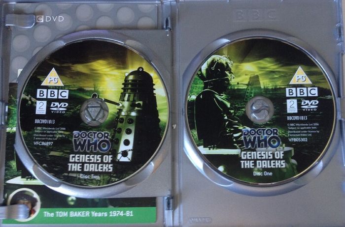 Doctor Who (Tom Baker) [1975] Genesis Of The Daleks [DVD TV Boxset]