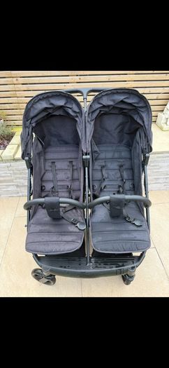 Hauck Uptown Duo Twin Double Pushchair Stroller  Excellent Condition