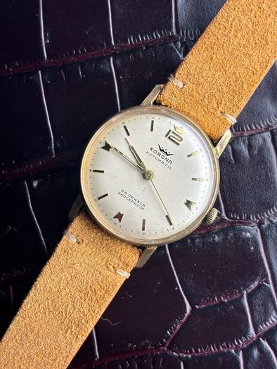 25 Jewel Automatic Korona 1960s Men's Watch