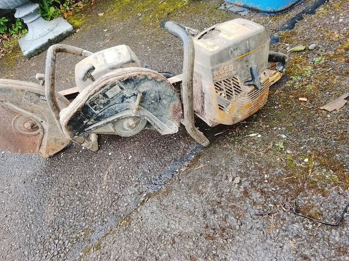 2x partner k 650 consaws and transformer