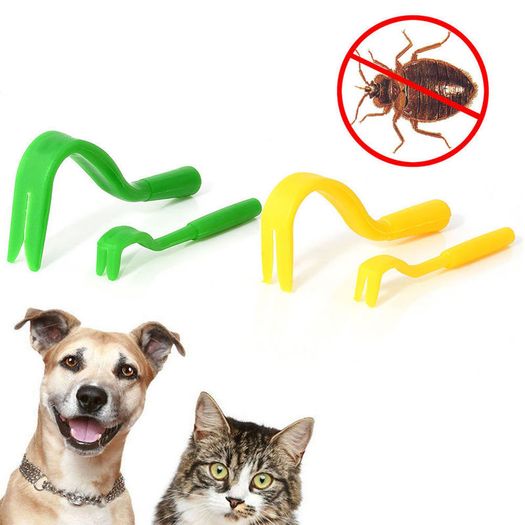Tick Remover Removal Tool 2 piece Cat Dog Rabbit