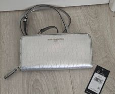 Karl Lagerfeld Silver Crossbody Bag