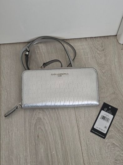 Karl Lagerfeld Silver Crossbody Bag
