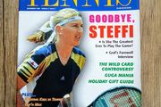 Tennis Match Magazine. December 1999. Steffi Graf Cover.