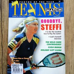 Tennis Match Magazine. December 1999. Steffi Graf Cover.