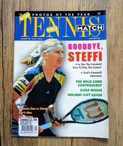 Tennis Match Magazine. December 1999. Steffi Graf Cover.