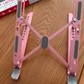 laptop stand Aluminium Rose Pink Image 5